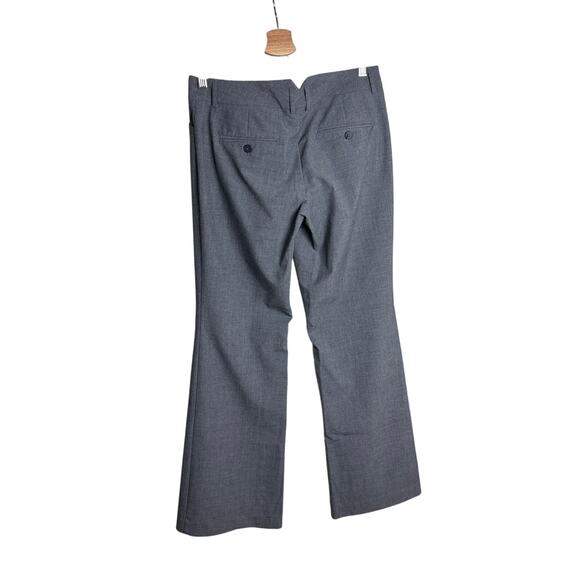 Express Editor Gray Flare Leg Dress Pants Workwear Classic 6 - Picture 2 of 7